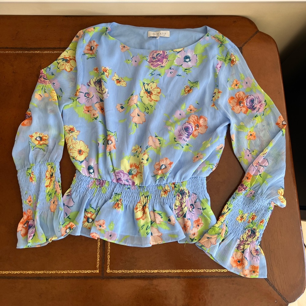 NWT WAYF BLOUSE